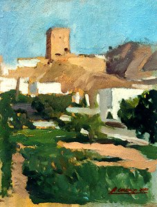 Landschap van Sot de Chera door Alejandro Cabeza