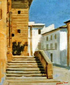 Plaza de la Iglesia de Jávea door Alejandro Cabeza