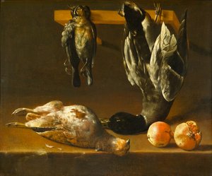 Stilleven met gevogelte en granaatappels, ca. 1620-1640