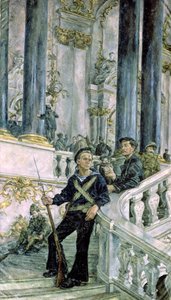 De Inname van het Winterpaleis, 7 november 1917
