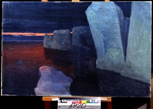 Zonsondergang door Aleksandr Alekseevich Borisov