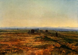De Via Appia bij zonsondergang, 1845, 1965