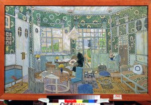 Decorontwerp voor het toneelstuk Kleine Eyolf van H. Ibsen