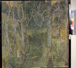 Decorontwerp voor het drama Dode Stad van Gabriele D