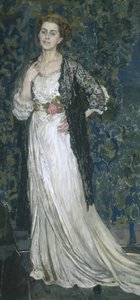 Portret van Marina Makovskaya, 1912