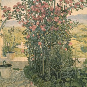 Vallei in Umbrië door Aleksandr Jakovlevic Golovin