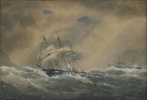 De stoomfregat Svetlana, 1878