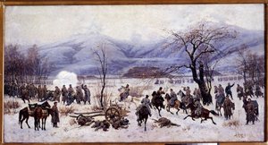 Russisch-Turkse oorlog (1877-1878): De vierde slag bij de Shipka-pas in Bulgarije van 5 tot 9 januari 1878