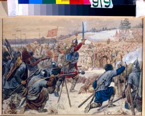 De verovering van Siberië door Yermak Timofeyevitch