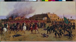 De inname van de vesting Gorni Dubnik op 24 oktober 1877