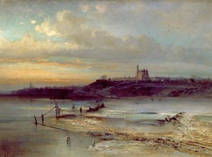 De Dooi, Yaroslavl door Alexei Kondratjewitsch Sawrassow