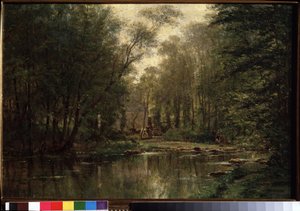 Landschap van La Veules in Normandië