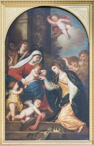 Mystieke bruiloft van Sint-Catharina