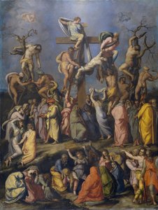 De kruisafneming (ca. 1560) door Alessandro Allori