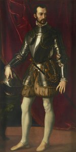 Portret van Francesco I de Medici 1541-1587, Groothertog van Toscane, 1570-1575 door Alessandro Allori