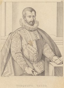 Portret van Torquato Tasso door Alessandro Allori