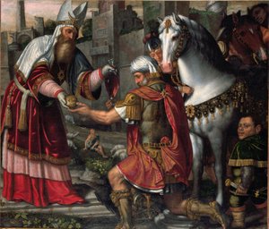 Ontmoeting van Abraham en Melchizedek