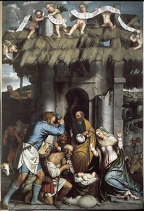 De aanbidding van de herders
