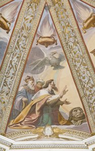 De koningen, uit de Eeuwige Vader en de koningen door Alessandro Casolani