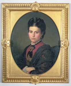 Portret van Emilia Sampieri door Alessandro Franchi