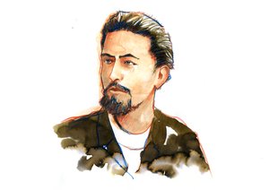 Portret van Anton Chekov