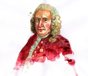 Portret van Carl Linnaeus (1707-1778) Zweedse natuuronderzoeker
