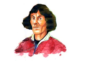 Portret van Nicolaus Copernicus