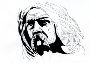 Portret van Vercingetorix (72-46 v.Chr.), hoofdman van de Arverni stam
