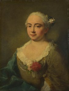 Caterina Penza, ca. 1760 door Alessandro Longhi