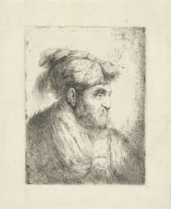 Man met tulband door Alessandro Longhi