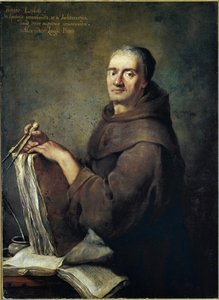 Portret van de architectuurtheoreticus Carlo Lodoli