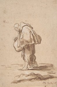 Staande Pelgrim Broeder, ca. 1705-1720