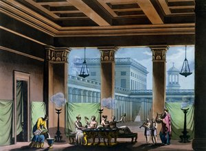 Het Triclinium, uit 