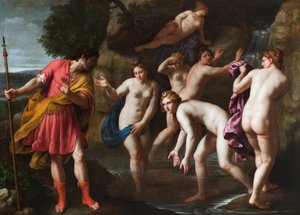 Diana en Actaeon