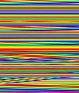 regenboog magnetisch veld, 2017 door Alex Caminker