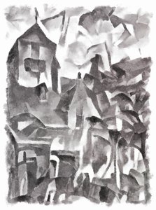 Zicht (zwart) #6