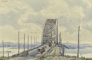 The Nijmegen Bridge, Holland