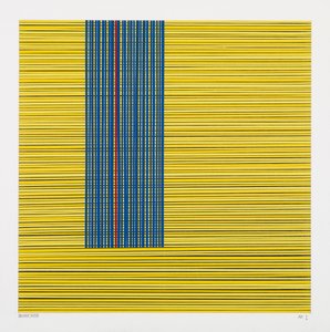 Geel, blauw en rood door Alex Dunn