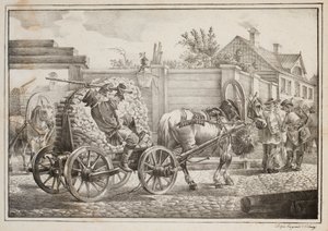 De Koetsier met Aanmaakhout door after Alexander Orlowski