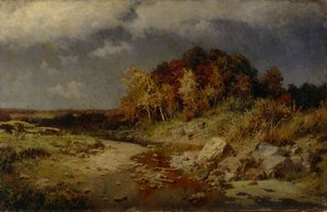 Winderige herfstdag, 1903