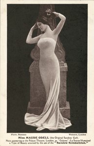 Maude Odell, Amerikaanse toneelactrice (zwart-wit foto) door Alexander Bassano