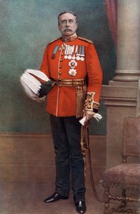Sir William Lockhart, opperbevelhebber in India door Alexander Bassano