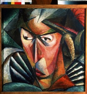 Portret van de vrouw van de kunstenaar.