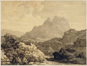 Bergachtig landschap