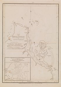 Plan van de haven van de Seychellen, late 18e tot vroege 19e eeuw