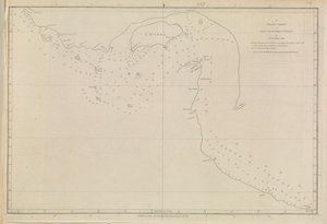 Plannen van havens, Dalrymple, Alexander gepubliceerd in 1791. Een kaart van de Perzische Golf, door luitenant John Cant 1773