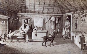 Het eerste huis van de squatter, c.1847