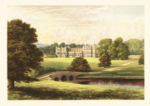 Audley End House, Essex, Engeland. door Alexander Francis (after) Lydon