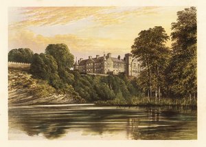 Brechin Castle, Angus, Schotland.,1880 door Alexander Francis (after) Lydon