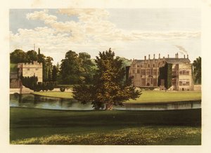 Broughton Castle, Oxfordshire, Engeland door Alexander Francis (after) Lydon